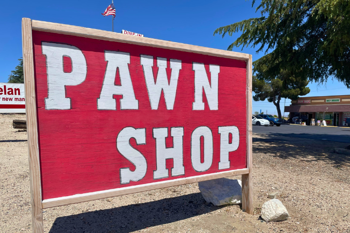 BG Pawn Shop is located at 4184 Phelan Rd. in Phelan and open Monday-Friday from 9:00am - 5:00pm and on Saturday from 9:00am - 3:00pm.