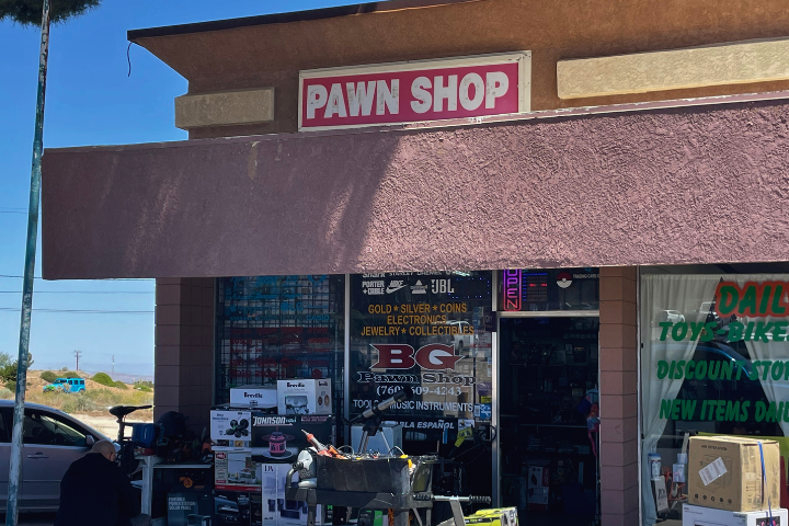The shop is located in the same shopping center as My Hero and Mama Maria's, across the street from Phelan Elementary on Phelan Road.