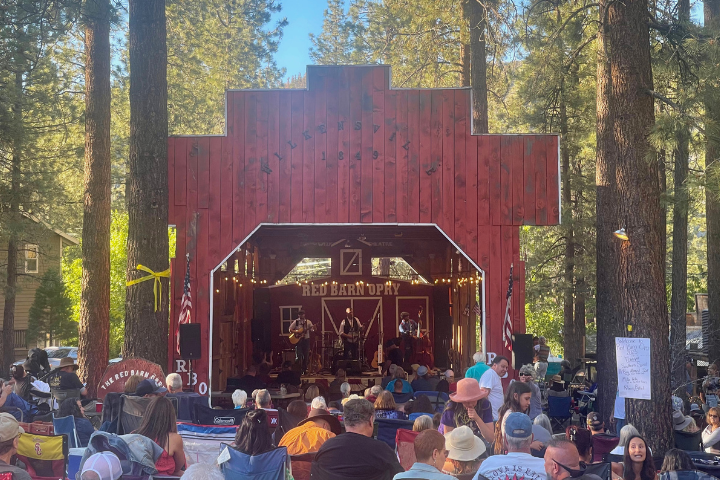 The Red Barn Opry is continuing for it's 16th year  in Wrightwood.
