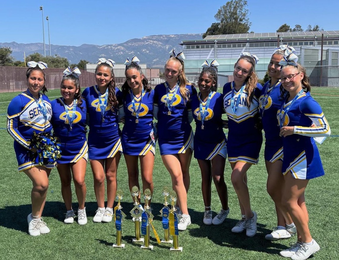 The cheer team went home with improved skills, along with 1st place awards!