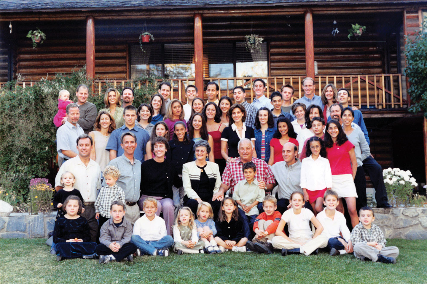 The Steinmann family is pictured.  Heinz loved his family and enjoyed playing with his grandchildren every chance he got.