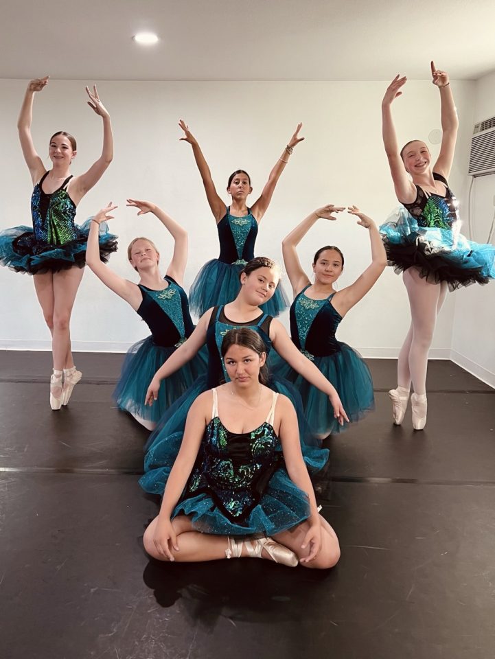 In Costume Rehearsals for Competition