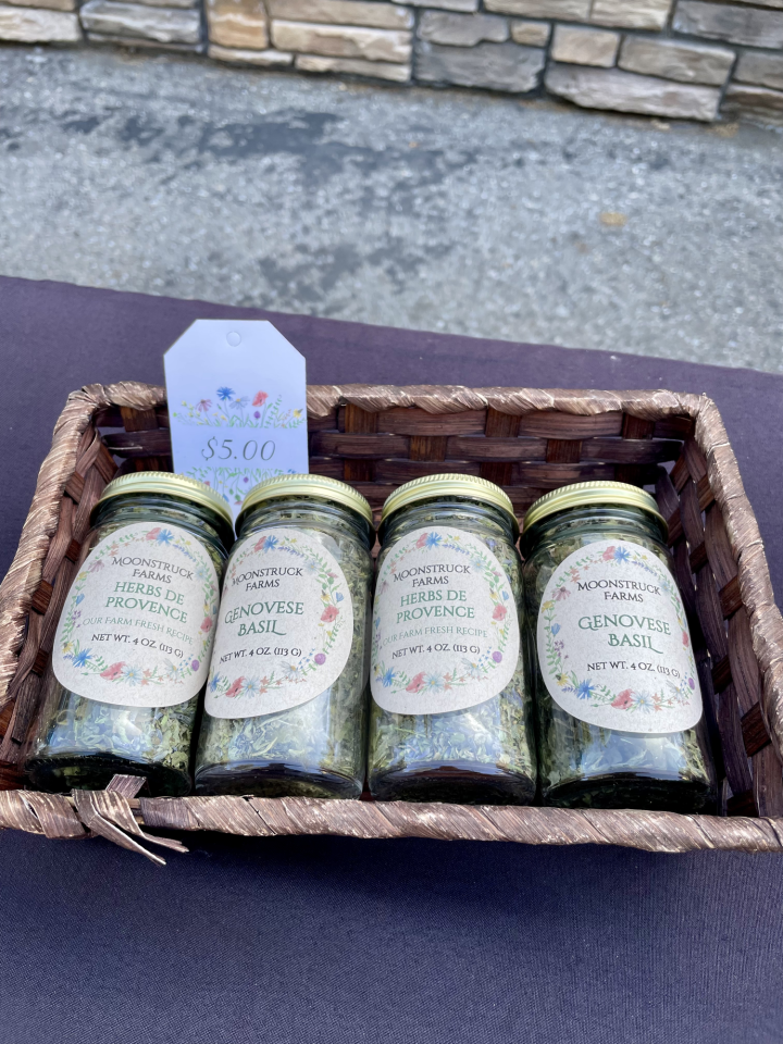 Delicious home grown herbs and spices to stock your pantry.