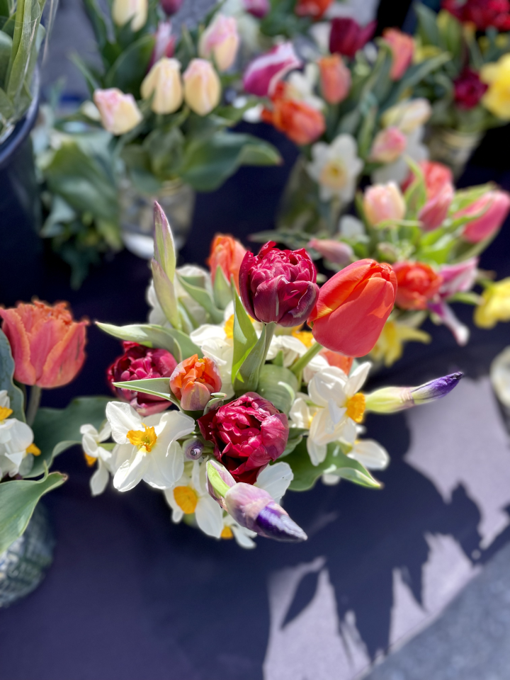 Flower arrangements are perfect for the Easter holiday and don't forget Mother's Day.