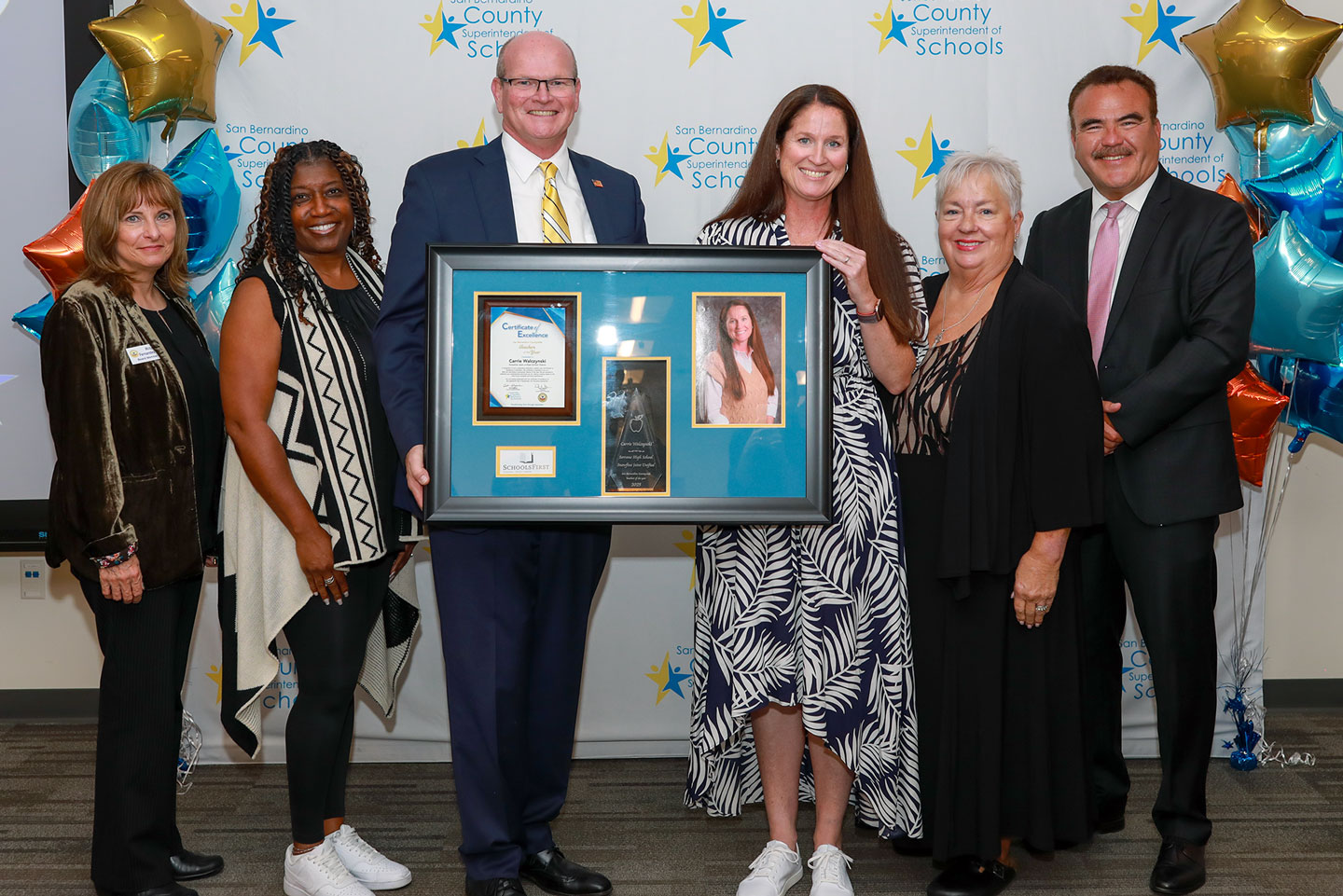 Extraordinary Educator Carrie Walczynski was voted Teacher of the Year in 2024!