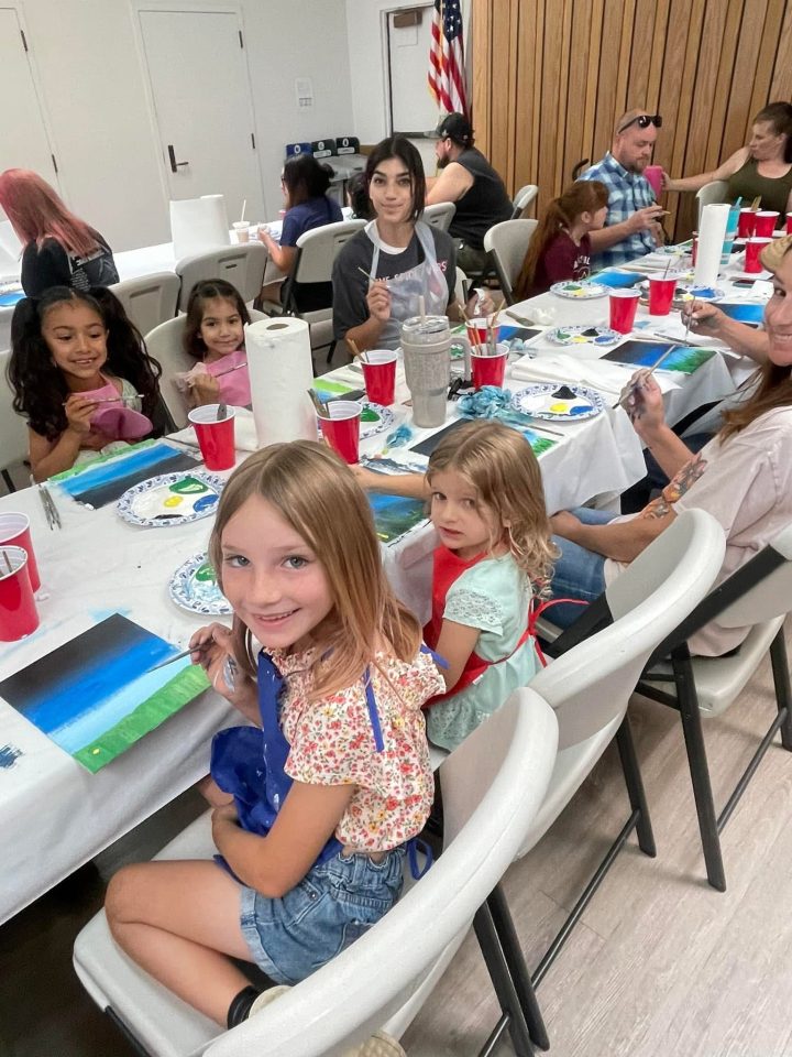 Tri-Community Residents Creating Masterpieces!