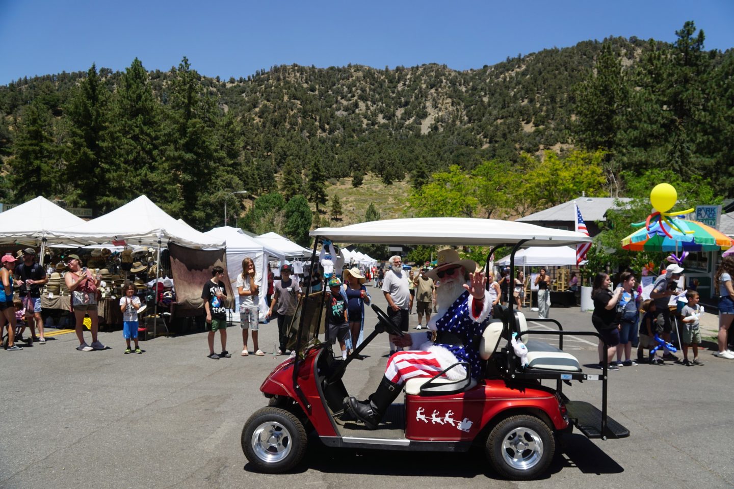 Even Sanata wouldn't miss Mountaineer Days!