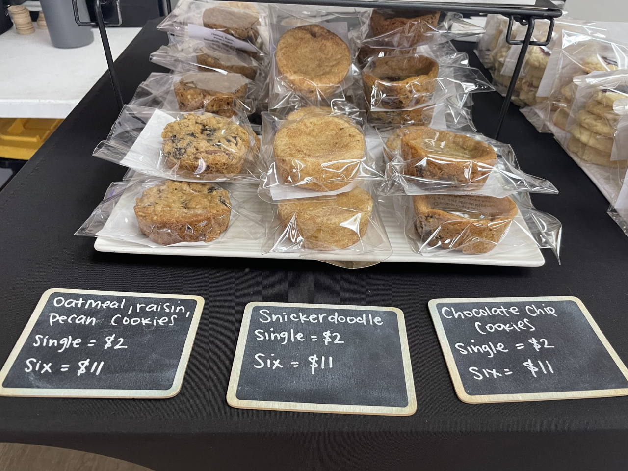 Be sure to try her popular cookies a perfect summer treat.