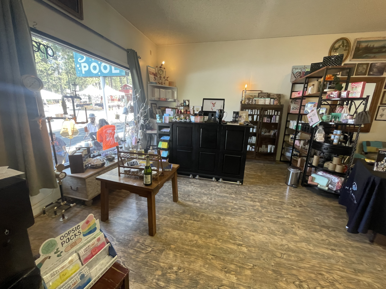 A peak inside the Four Season Skin Co. now located at 6014 Park Dr. in Wrightwood