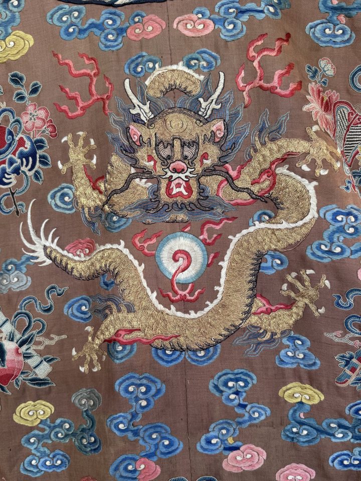 A five-toed dragon in Chinese mythology represents the emperor and the imperial family. (Photo by Kim Lombardi)