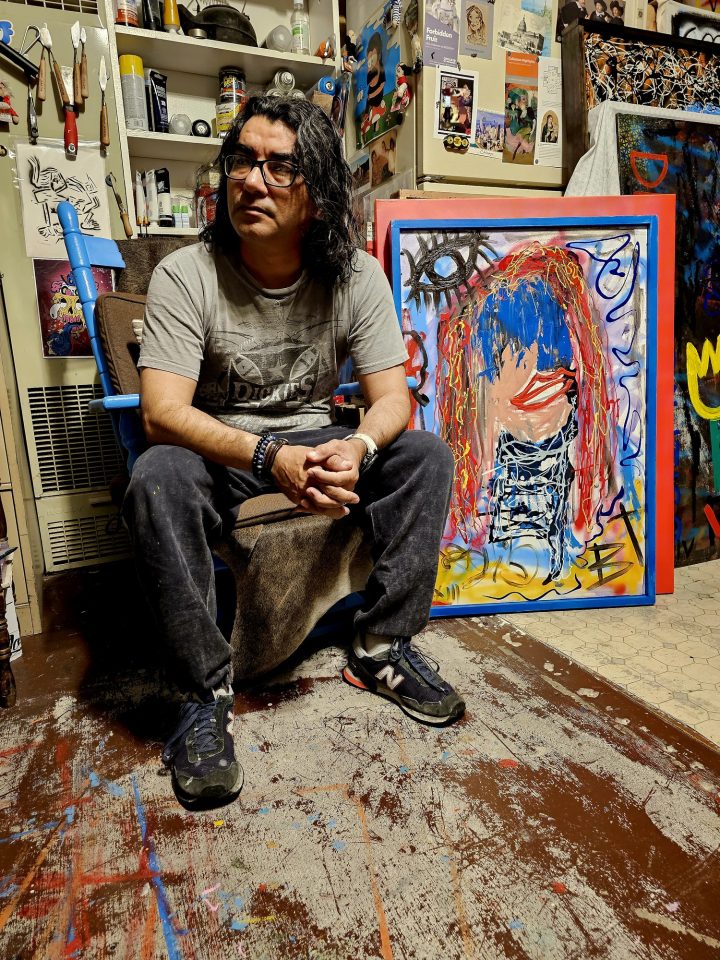 Local Wrightwood artist El Ballot will have a featured exhibit at the Wrightwood Arts Center for the month of January. (Photo by: El Ballot)