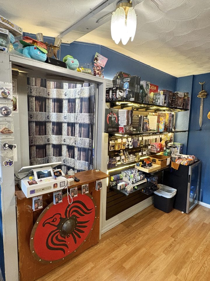 Here is a view of the inside of Recharge Cafe