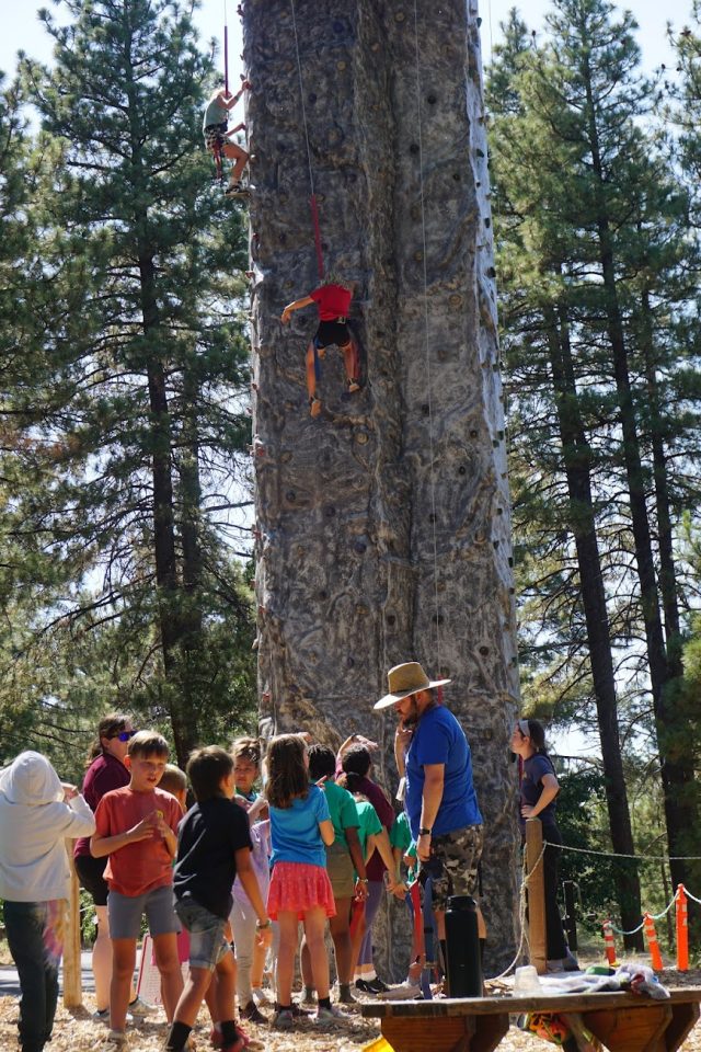 Rock Climbing unit 1 (7-9 years old campers)