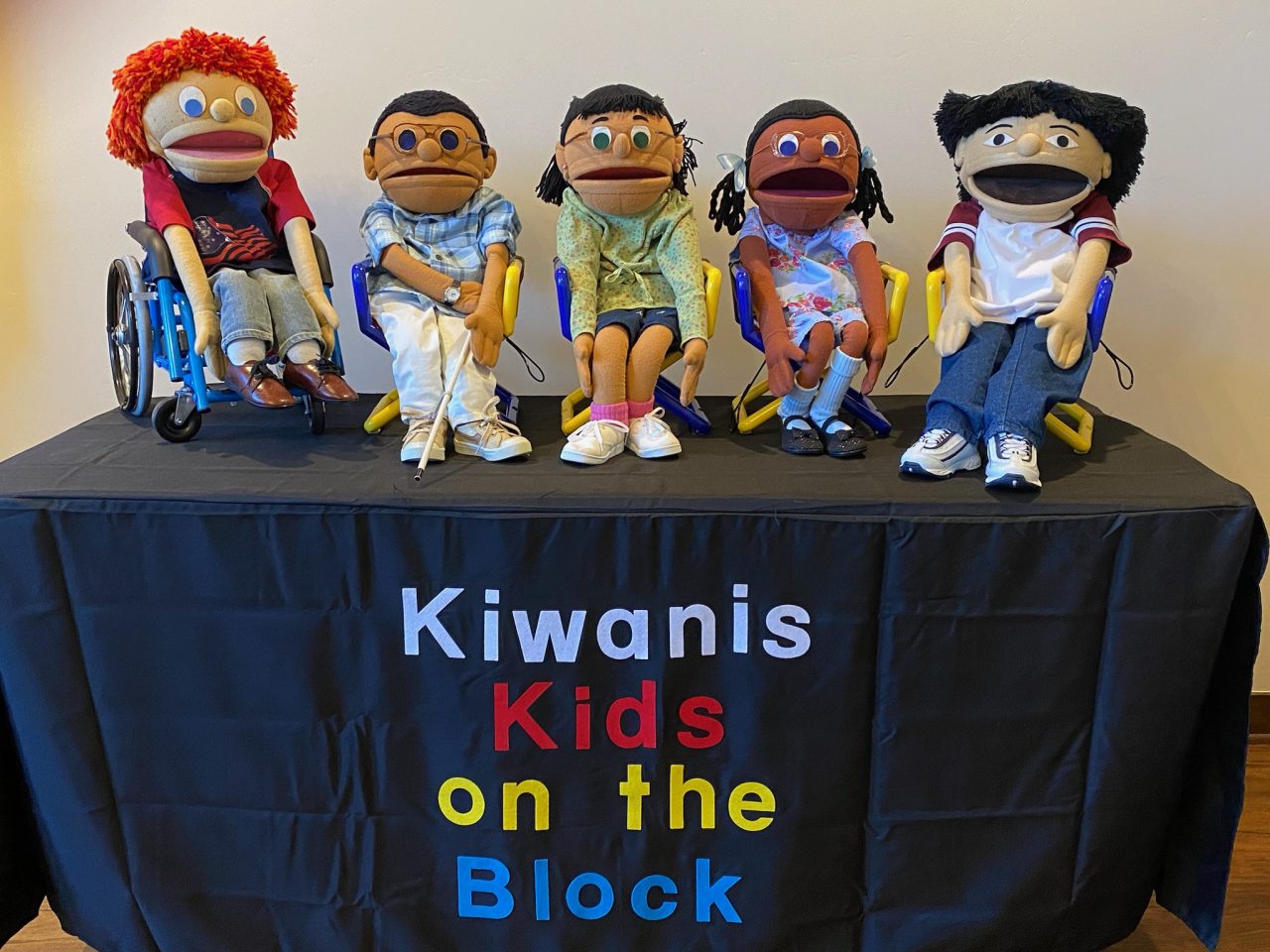 Kiwanis Kids on the Block puppets