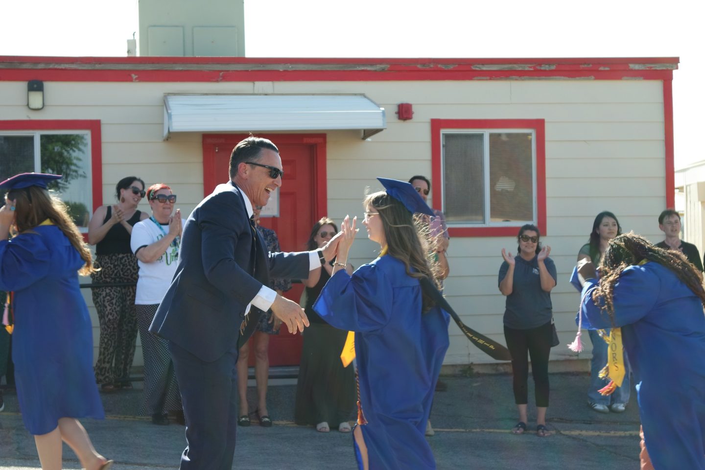 Dr. Ryan Holman, Congratulations to the graduates of Serrano High School.