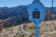 The Wind Phone is dedicated to Robert Bryne, keeping his memory alive. Photo credit: Laurie Kathleen Bryne