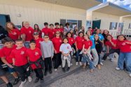 The Heritage Builders Club & The Kiwanis Club are giving back to their community! Photo credit: Todd Anton