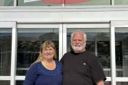 Mr. & Mrs. Mills are proud of Mills Hardware's new location. Photo credit: Eliud Ortega